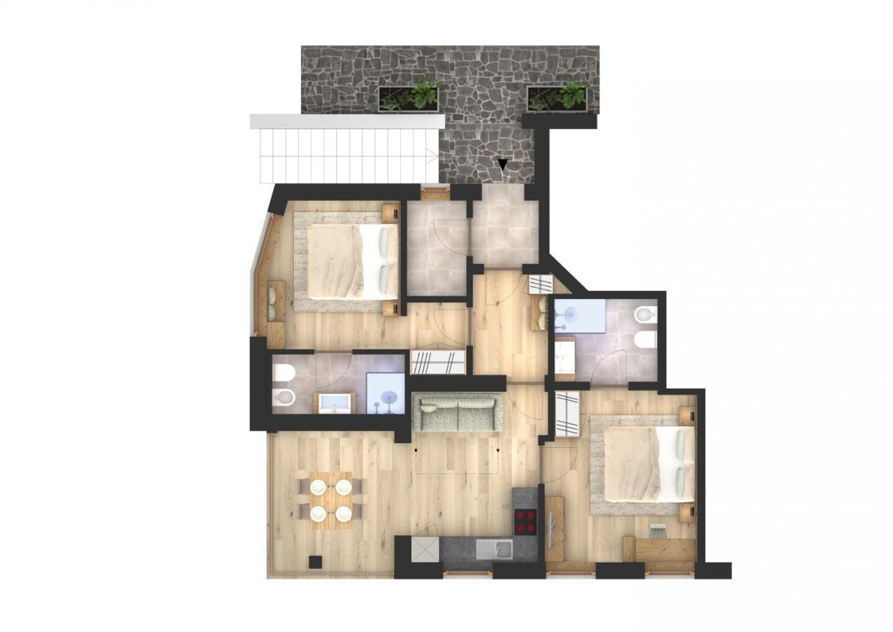 Apartments Cesa Ploner Ортизей Екстериор снимка